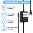 thumbnail image 2 of XMHEIRD AC/AC Adapter Compatible with Model: AD4120-16.0-0500 AD4120-160-0500 AD41201600500 Class 2 II Transformer PP Power Supply Cord Cable PS Charger Mains PSU, 2 of 6