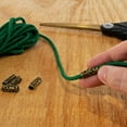 thumbnail image 3 of Paracord Planet Curved Viking Rune Bead - Ancient Runes and Symbols Inspired Metal Beads for DIY Jewelry and Crafting, 3 of 3