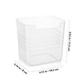 thumbnail image 2 of jojofuny Refrigerator Organizer Box Transparent Food-Grade Pp 2Pcs 4.5X4.1X3.1in, 2 of 8