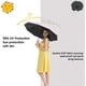 thumbnail image 2 of CHAO Paraguas invertido con protección UV, resistente al sol, resistente al viento y a la lluvia, plegable automático, portátil, para viajes en coche, 2 of 5