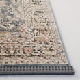 thumbnail image 3 of SAFAVIEH Vivaldi Zoolander Medallion Area Rug, Blue/Rust, 6'7" x 6'7" Square, 3 of 8