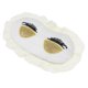 thumbnail image 1 of Viaje Lindo estilo princesa Dormir Eyeshade Blindfold Cover Eye Mask Shield Blanco Colcomx Sleeping Eye Mask, 1 of 8