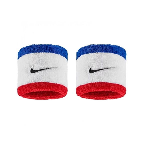NIKE SWOOSH CLASSIC WRISTBANDS 2PK GAME ROYAL/RED