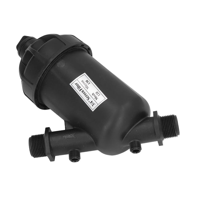 Filtro de Riego de Pantalla de Rosca Masculina G3/4 Pulgadas 120 Filtro de Riego de Goteo de Malla para Invernadero de Jardín
