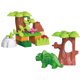 thumbnail image 5 of Bloques de construcción de dinosaurios grandes lindejuan Jurassic World Duploed Dino Valley 40 piezas, 5 of 5