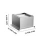 thumbnail image 3 of Kit de moldes de metal para hacer queso, caja de prensa, exprimidor de cuajada, prensador de soja, 3 of 7