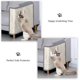 thumbnail image 2 of Protector de sofá para rascar gatos, almohadilla rascadora para gatos con sisal natural para proteger muebles contra gatos, funda para alfombrilla rascadora para protectores de sofás y silla, 2 of 5