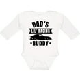 thumbnail image 3 of Inktastic Dads Lil Racing Buddy Boys or Girls Long Sleeve Baby Bodysuit, 3 of 5