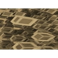 thumbnail image 1 of Ahgly Company Machine Washable Indoor Rectangle Transitional Cinnamon Brown Area Rugs, 8' x 12', 1 of 7