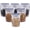 6 x 9 Inch-100Pack, variant on 100 PACK 4 x 6 Inch Zipper Mylar Bags Stand Up Mylar Zip Lock Bags Clear  Bag   Storage  Foil Pouch Bag for Multipurpose with Gusset Bottom(5.5mil Thickness)