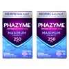 2 Pack - Phazyme Maximum Strength Softgels, 36 Each