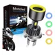 thumbnail image 1 of 3 Lados Faro Led H4 9003 Para Moto Alta Y Baj Angel Eye Csp, 1 of 8