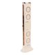 thumbnail image 1 of Ventilador de escritorio sen buques, usb recargable espacio que ahorra ventilador de torres pequeño de viento potente multifuncional para sala de estar y dormitorio beige, 1 of 7