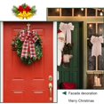 thumbnail image 5 of Christmas Bow Rustic Burlap Crafts Wreath Bow For Holiday Decor, 5 of 5