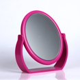 thumbnail image 2 of Jocelyn Large Magnifying Makeup Mirror Double Sided with Stand, Desk Mirror Vanity Mirror Cosmetic Mirror Countertop Mirror 1X/5X Magnification 360 degree swirl, Large 8.50 inch Mirror, Pink, 2 of 2