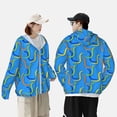 thumbnail image 4 of Balery Colorful Snake Men's Women's UPF 50+ Sun Protection Lightweight Hoodie Performance Long Sleeve Shirt for Fishing Running-, 4 of 7