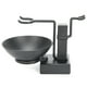 thumbnail image 3 of Soporte de afeitado soporte para brocha de afeitar de acero inoxidable para hombres ANGGREK Otros, 3 of 8