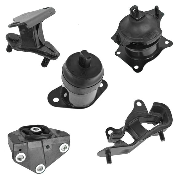 TRQ Engine & Transmission Mount Kit Set of 5 for Honda Accord 3.0L V6 New MTA71110 Fits select: 2003-2007 HONDA ACCORD EX