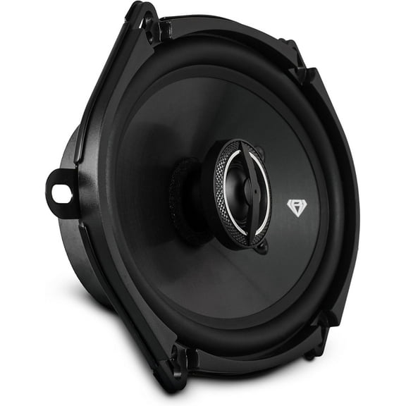 BLACK DIAMOND DIA-57.2 5x7" 2-Way Coaxial Car Speakers - 150W Max, 4-Ohm Car Audio Door Stereo Speakers (Pair)