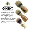 thumbnail image 3 of Kent SB2 Shaving Soap Puck Shaving Soap Refill for Men for Shaving Soap Bowl use with Shaving Brush for Men. Luxury Shave Barber Soap Made with Extracts of Lavender, Pine, and Clove. Made in England, 3 of 7