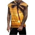 thumbnail image 2 of Njoeus Mens Beach Tank Top Summer 3D Graphic Quick Dry Sleeveless Tee Mens Shirts Gym Workout Tanks Undershirt Hawaii Beach Vacation （S-47XL）, 2 of 5