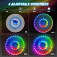 thumbnail image 3 of Flying Disc HYES, paquete de 2, 14 modos de luz, recargable, 3 of 9