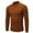 Brown, variant on BXINGOHAI Mens Cotton Shirts Breathable Turtleneck Long Sleeve T Shirts Fall Winter Casual Basic Shirt Slim Fit Tops Outdoor Running Sports Clothes Today White,XXXL