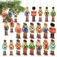 thumbnail image 1 of Shisuyan Holiday Nutcrackers Handcrafted Design 36Pcs 5.1In, 1 of 8