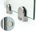 thumbnail image 4 of Glass S 4/8pcs Stainless Steel Glass S Adjustable Glass Bracket Flat, 4 of 4