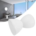 thumbnail image 4 of Tabouret en Forme de Sablier, Tabouret Rond en Plastique Style Nordique Moderne pour Salle de Bain Bureau, 4 of 8