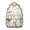 Beige-3, variant on Golden Pineapple Pattern Backpack - Tropical Fruit Design Waterproof Bookbag with Organized Storage & Lightweight Comfort