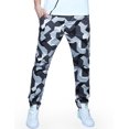 thumbnail image 1 of Pantalones tipo chándal estilo chino a cuadros, holgados, para hombre, 1 of 6