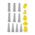 thumbnail image 1 of Caulk Nozzle Kit Applicators Extension Tool Supplies Finisher Tools Caulking Tips for Wall Tiles Floor Tiles Door Sink Joint, 1 of 5