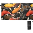 thumbnail image 2 of 3D Koi Fish Beach Towel Quick Dry Absorbent Bath Towels Sandproof Lightweight Towel for Gym Yoga Sports Swimming- 30x60in Washcloth Gift, 2 of 7