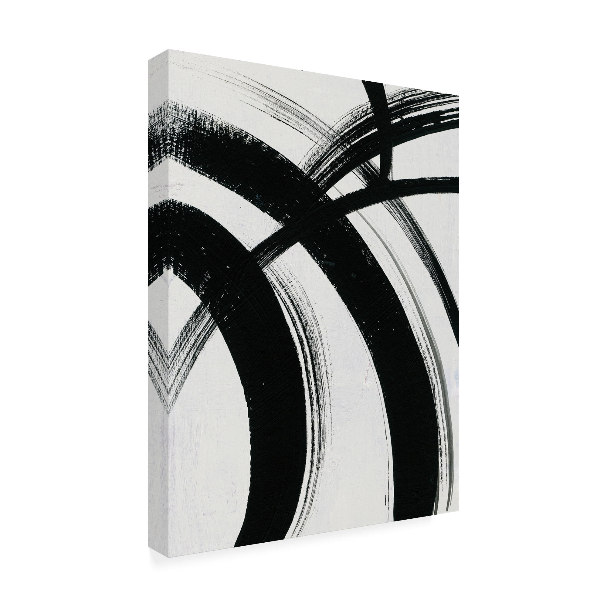 Trademark Fine Art 'Spontaneous I Brush' Canvas Art by Farida Zaman
