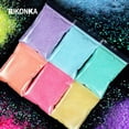 thumbnail image 3 of Polvo brillante de AZÚCAR rosa para uñas, pigmento de cromo iridiscente, arena fina, caramelo, efecto de suéter, polvo, decoración de Arte de uñas DIY, 50G, 3 of 4