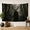 A, variant on XaaKee Room Tapestry, Deep Forest Shadow Monster Woodland Entity, High-Quality Polyester Large Wall Tapestry, 60x40Inch