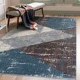 thumbnail image 1 of Keen Home Design Geometric 8x10 Area Rugs Elite Collection Non-Shedding Kitchen Living Room Bedroom Dining Room Entryway Area Rug, Actual Size: 7’3’’ x 10’2’’, 1 of 5