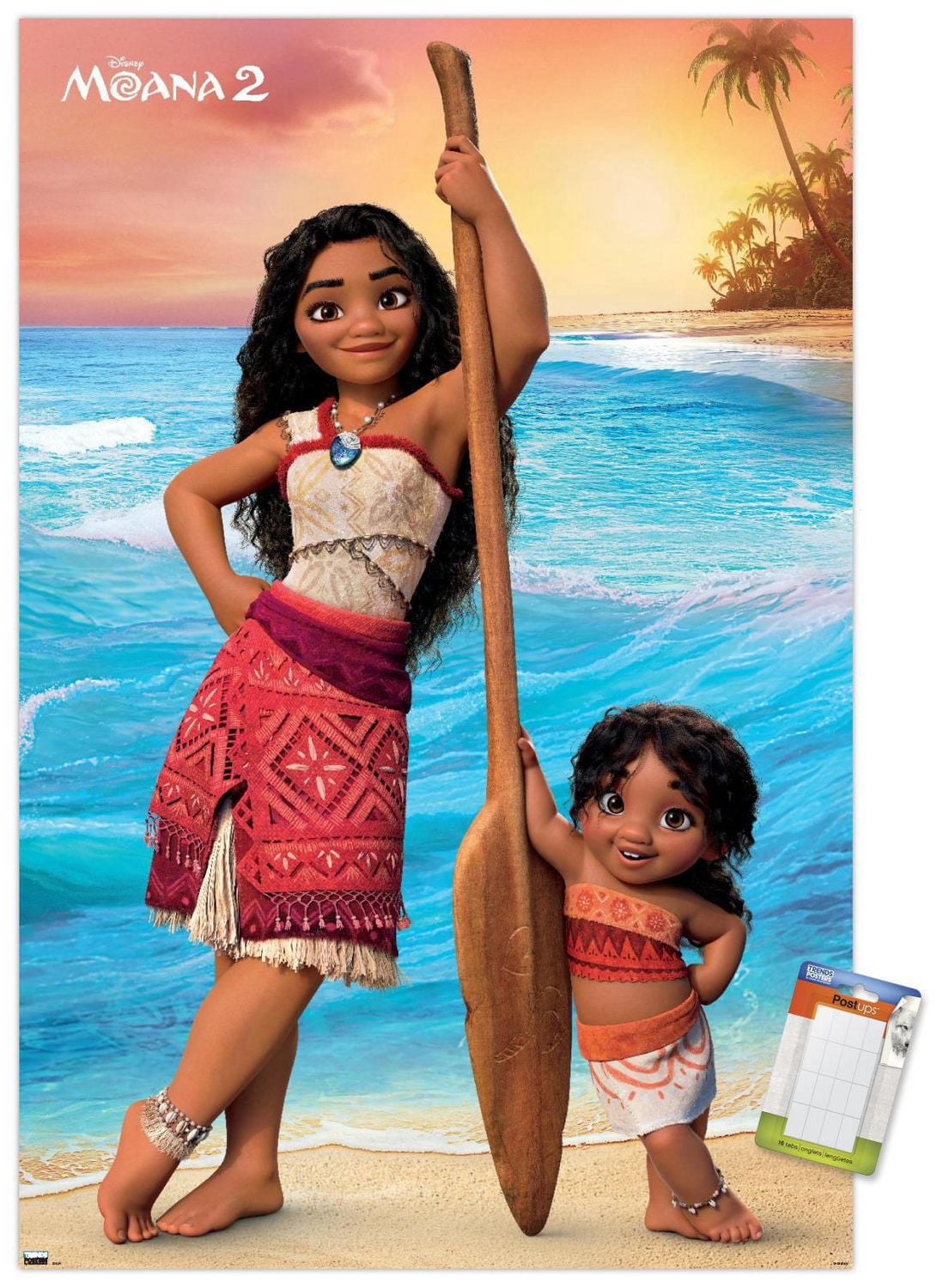 Disney Moana 2 - Moana and Simea Wall Poster