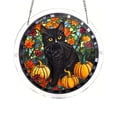 thumbnail image 2 of 8.9 Inches Halloween/Autumn-themed Puzzle Suncatcher, DIY Acrylic Stained Glass Style Window Hanging Decor, Sun Catcher Puzzle Gift for Women, Mom, Grandma, Wife, Garden Lovers, 2 of 9