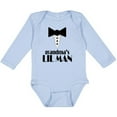 thumbnail image 3 of Inktastic Grandma's Lil Man Boys Long Sleeve Baby Bodysuit, 3 of 5