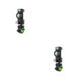 thumbnail image 1 of Soporte para teléfono móvil de bicicleta Yuarrent manillar giratorio 360 grados Verde con luz 2Conjunto, 1 of 6