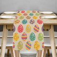 thumbnail image 4 of Giyblacko Easter Festival Table Runner Easter Table Flag Linen Sturdy And Durable Table Runner Digital Printed Western Placemat, 4 of 5