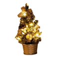 thumbnail image 4 of de Navidad de escritorio con luces, adornos navideños, manualidades, de Navidad Artificial, regalo de Navidad para oficina, fiesta, granja 10 luces 20cm mayimx Árbol de mesa, 4 of 9