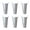 Silver, variant on Galvanized Flower Bucket 10 inch Tin Vase with Handles for Farmhouse Decor, Metal Flower Buckets for Flower Bar and Weddings, Rustic Table Centerpiece Plant Container，White