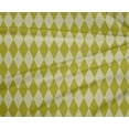 thumbnail image 4 of oneOone Polyester Lycra Lime Green Fabric Argyle Check Diy Clothing Quilting Fabric Print Fabric By Yard 56 Inch Wide, 4 of 4