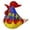 No. 8, variant on Glass Rooster Figurine Colorful Animal Statue Home Decoration Birthday