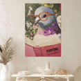 thumbnail image 4 of Vintage Poster - Pigeon Reading "Pooping On People" Book Poster Retro Style - Size 24x36 - Postora, 4 of 5