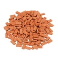 thumbnail image 1 of Ladrillos Miniatura de Arcilla Mini Ladrillo de Pared para Construcción Modelo Rojo Paquete de 200 Escala 1/16 12x6x3mm/0.47x0.24x0.12, 1 of 7