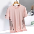 thumbnail image 3 of Uootdi Women's Workout Tops Short Sleeve Mesh Panel Breathable Tops Training Soft Lightweight Gym Tops Gift, 3 of 5